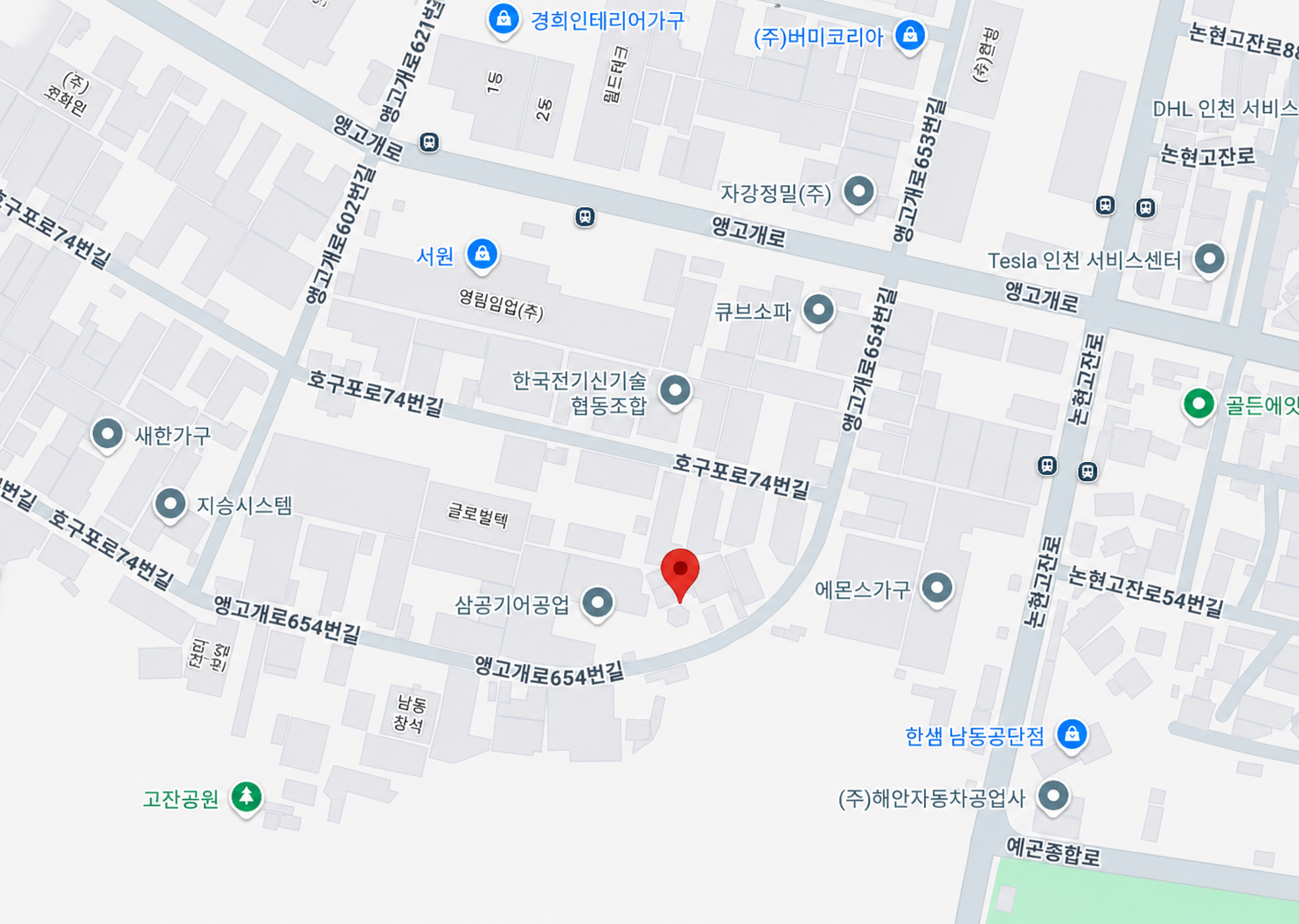 본사 지도